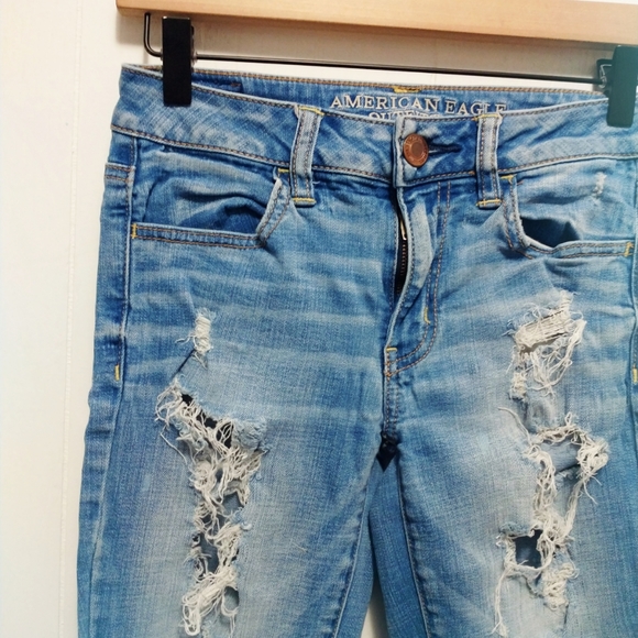 American eagle hi-rise jeggings ankle - Picture 2 of 5